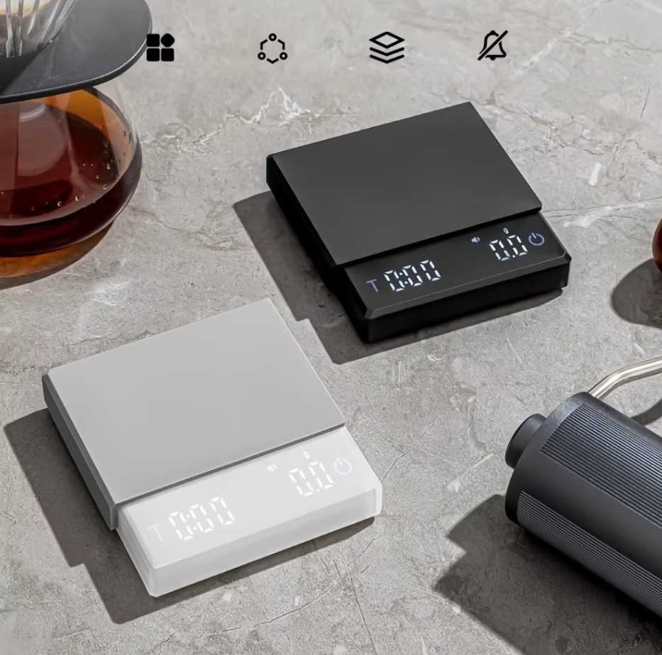 Smart Home Solution - ميزان قهوة إلكتروني صغير ذكي لقياس