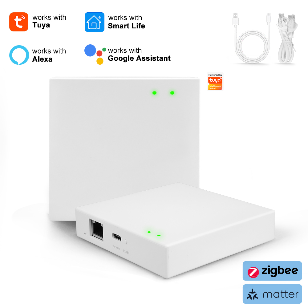 Smart Home Offline System - بوابة تويا زيجبي ماتر السلكية الذكية