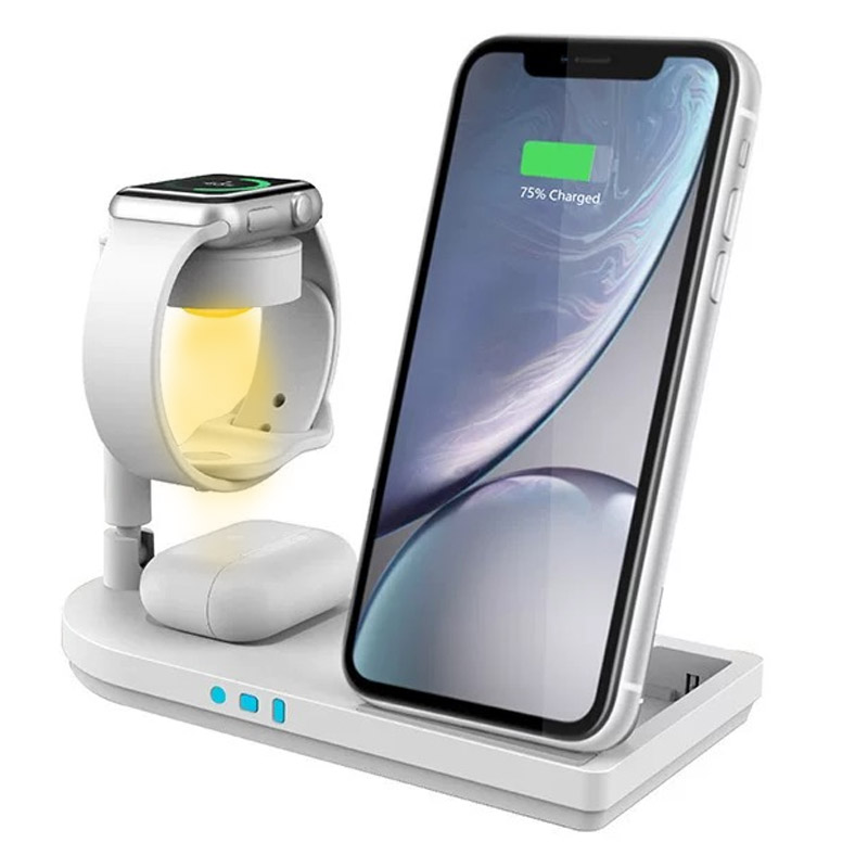 Smart Night Light - حامل شحن لاسلكي قابل للطي 3