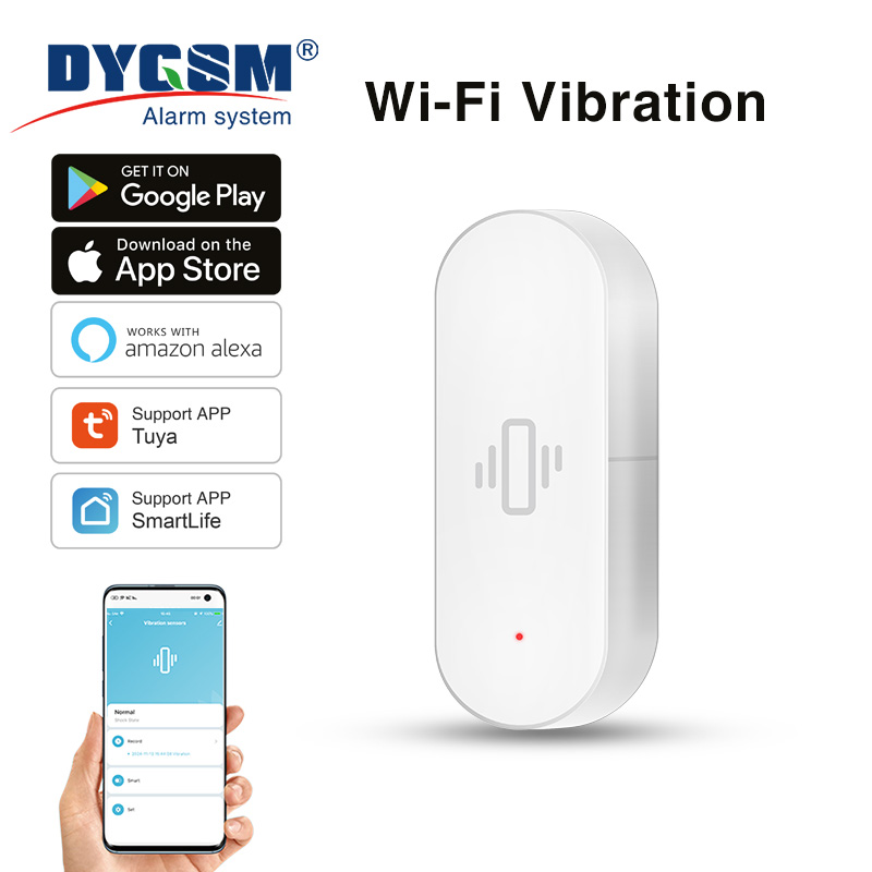 Smart Home Features - مستشعر اهتزاز واي فاي من تويا،