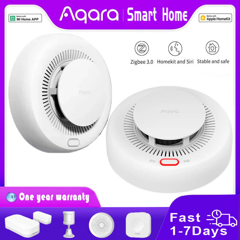 Smart Smoke Detector - جديد Aqara كاشف الدخان زيجبي الذكية