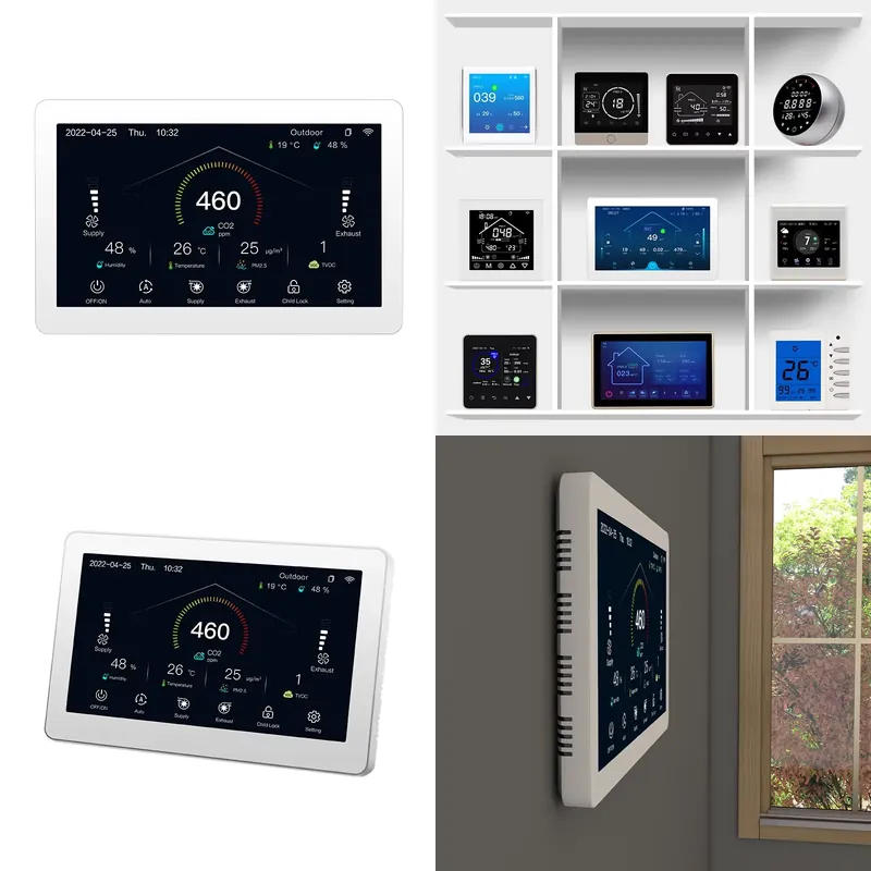 Smart Home System - وحدة تحكم لنظام التهوية والتدفئة والتهوية