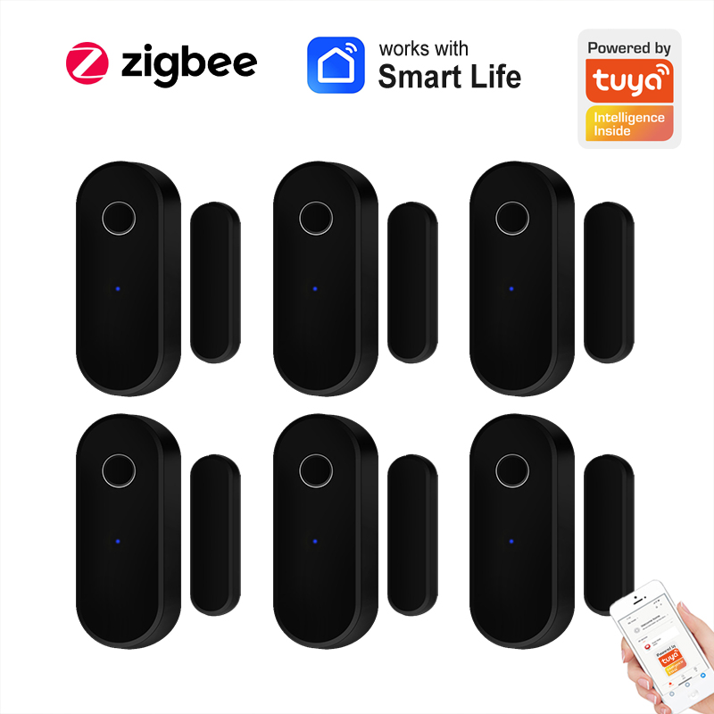Smart Home Full System - Tuya Smart Zigbee مستشعر الباب نافذة