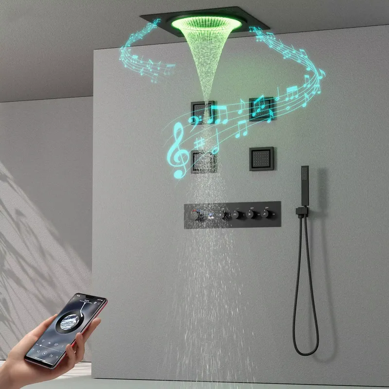 مجموعة دش ذكية بإضاءة LED مع ن - مراجعة Smart Home System وسعره