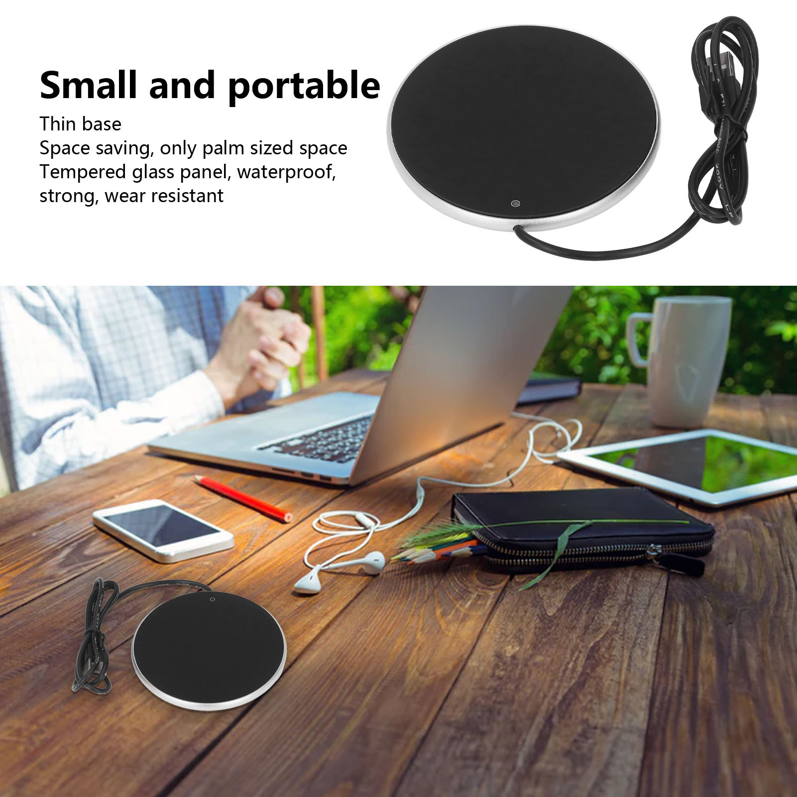 Zk20 كوب قهوة أكثر دفئا 55 ° C - مراجعة Smart Home Usb وسعره