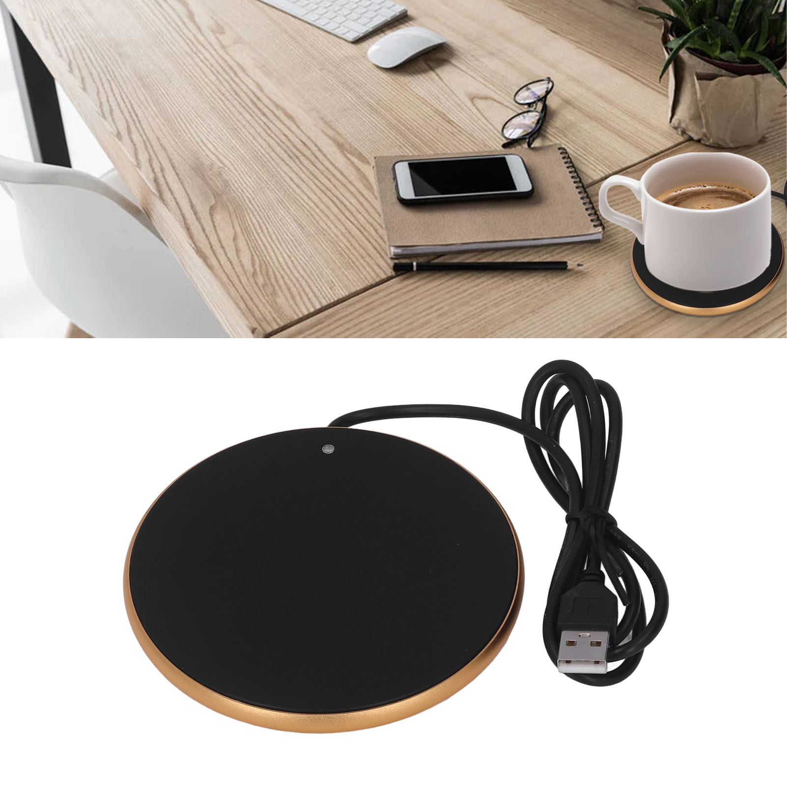 Zk20 كوب قهوة أكثر دفئا 55 ° C - مراجعة Smart Home Usb وسعره