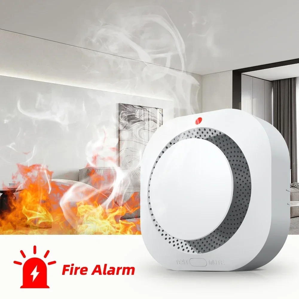 جهاز إنذار ذكي 3 في 1 مستقل وق - مراجعة Smart Smoke Detector وسعره