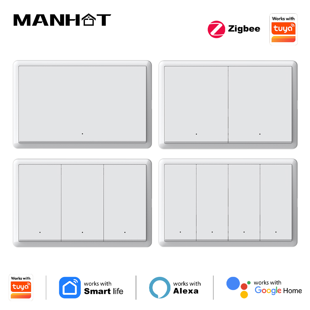 مفتاح إضاءة ذكي من مانهوت يعمل - مراجعة Smart Home Switch وسعره