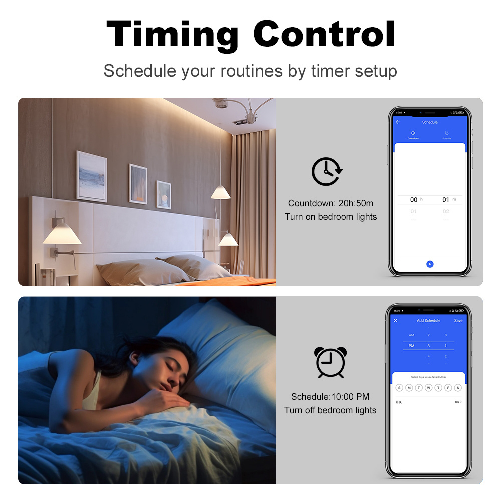 مفتاح إضاءة ذكي من مانهوت يعمل - مراجعة Smart Home Switch وسعره