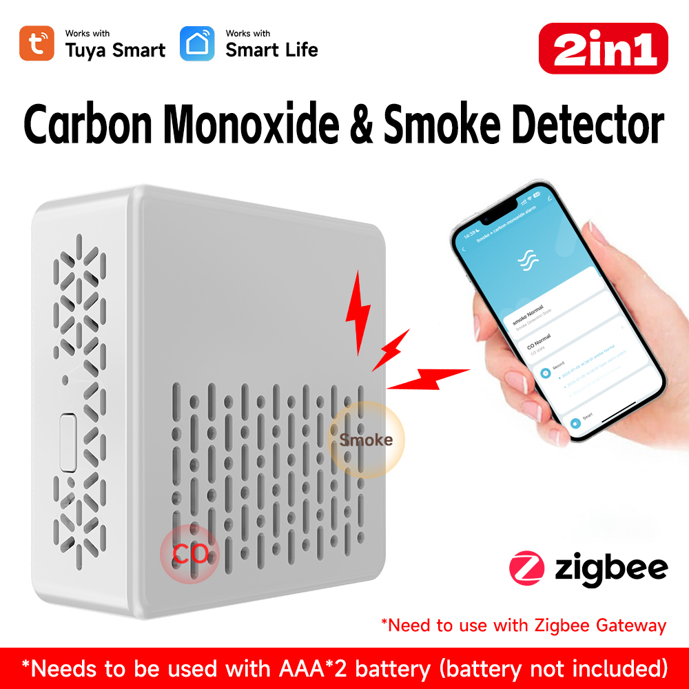 جهاز كشف الدخان وأول أكسيد الك - مراجعة Smart Smoke Detector وسعره