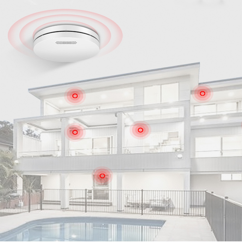 كاشف حريق ذكي لاسلكي من تويا و - مراجعة Smart Smoke Detector وسعره