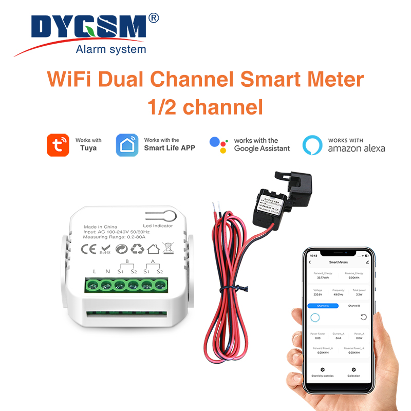 Tuya الذكية واي فاي مقياس الطا - مراجعة Smart Energy Monitor وسعره
