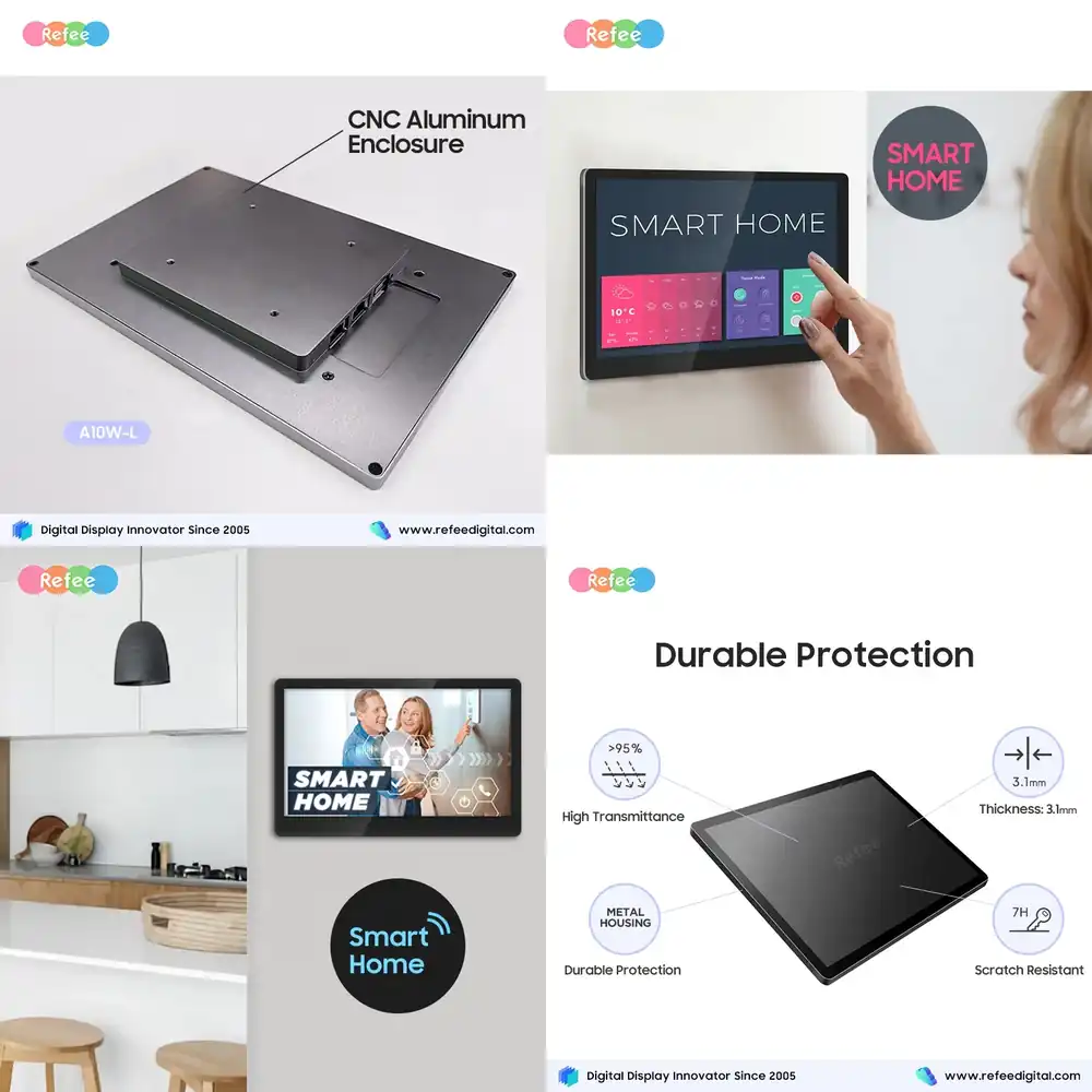 شاشة عرض ذكية للمنزل تعمل بالل - مراجعة Smart Home Display وسعره