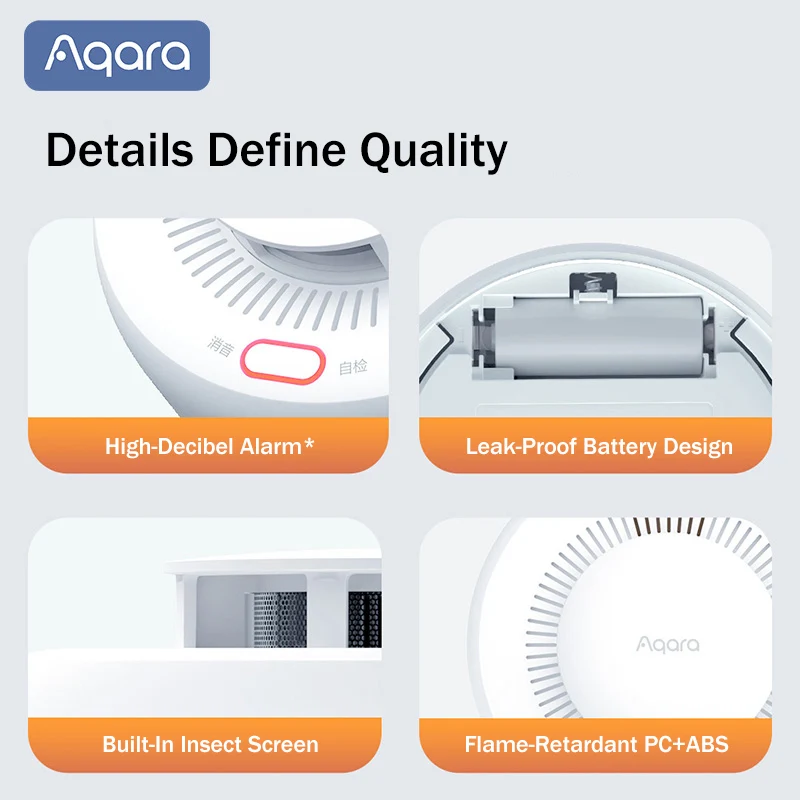 جهاز استشعار الدخان أكارا ماتر - مراجعة Smart Smoke Detector وسعره