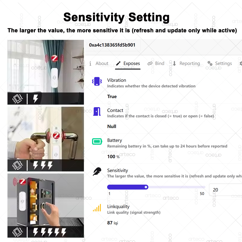 الذكية زيجبي 3.0 مستشعر الاهتز - مراجعة Smart Home Features وسعره
