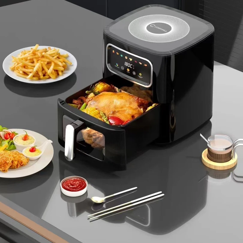 مقلاة هوائية ذكية منزلية متعدد - مراجعة Smart Home Sistem وسعره