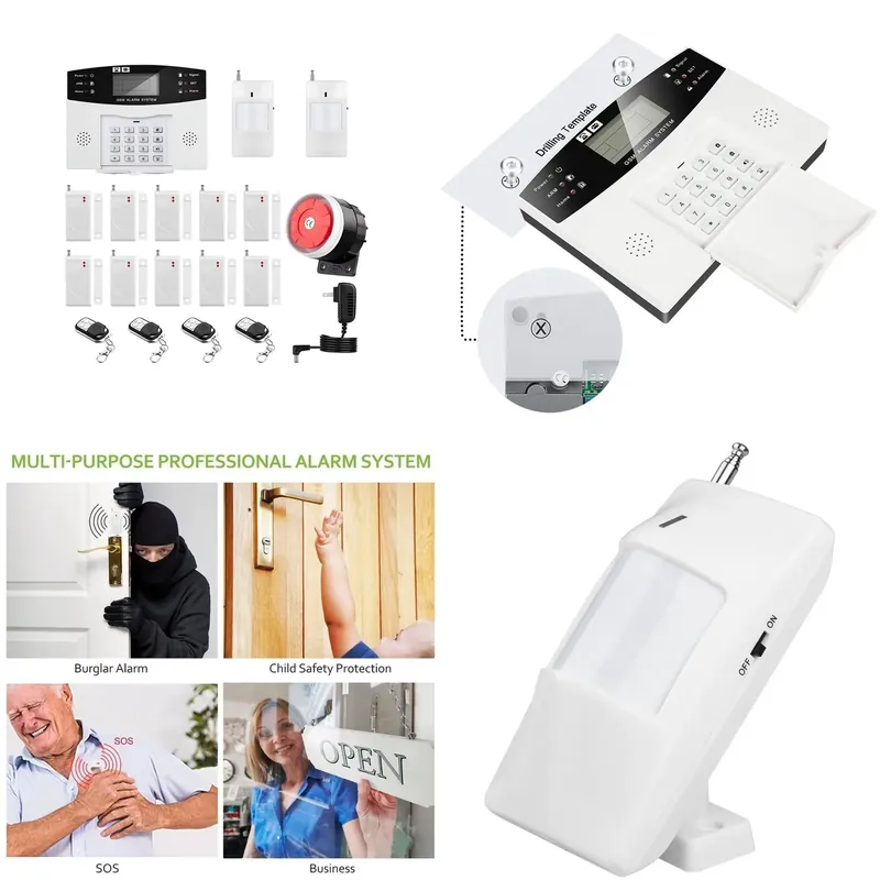نظام إنذار ضد السرقة للمنزل مع - مراجعة Smart Home Security وسعره