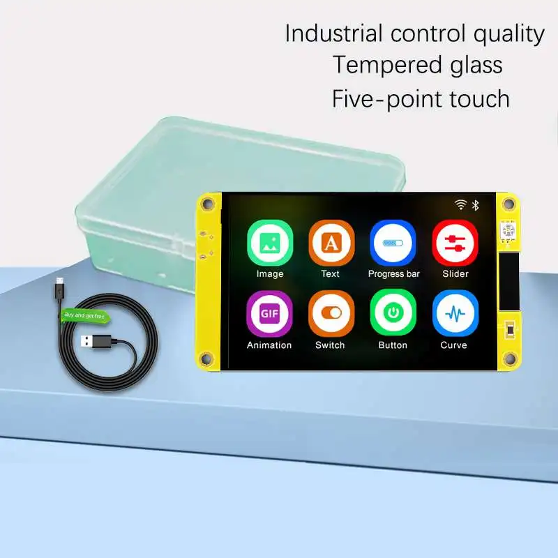 شاشة عرض ذكية ESP32-3248S035 م - مراجعة Smart Home Features وسعره
