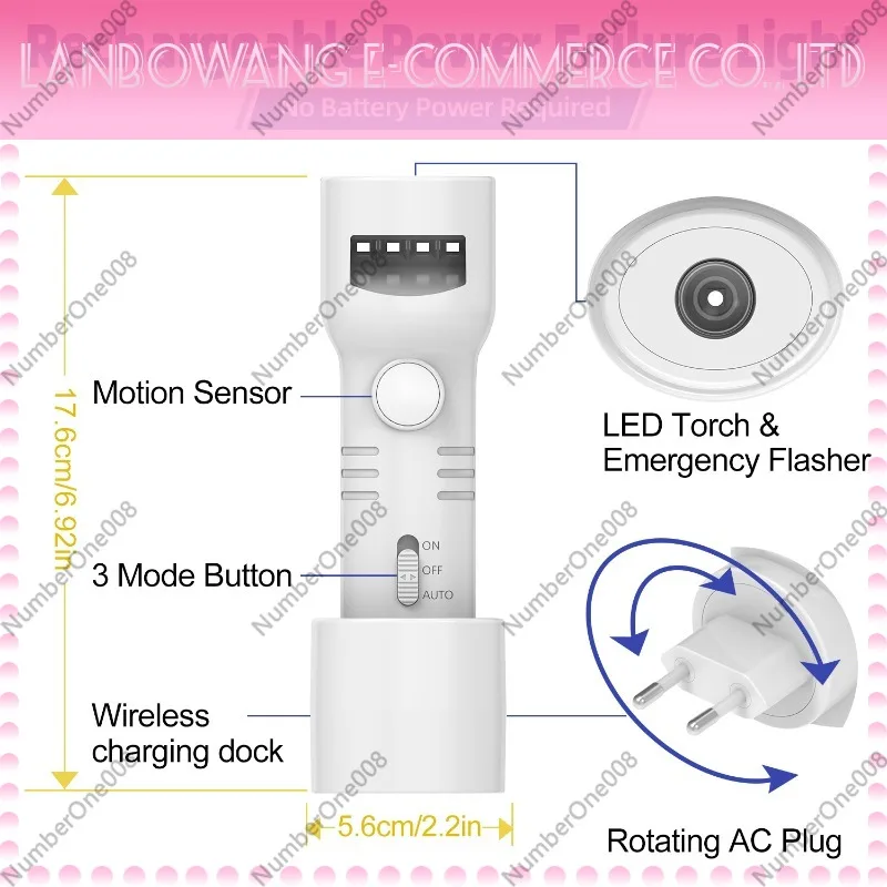 ضوء ليلي ذكي بجانب السرير - مز - مراجعة Smart Night Light وسعره