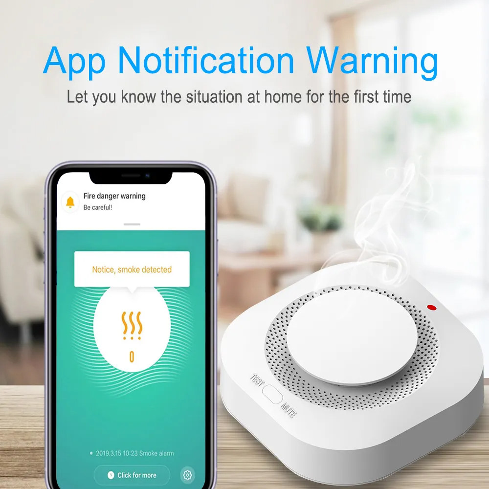جهاز كشف الدخان الذكي من تويا  - مراجعة Smart Smoke Detector وسعره