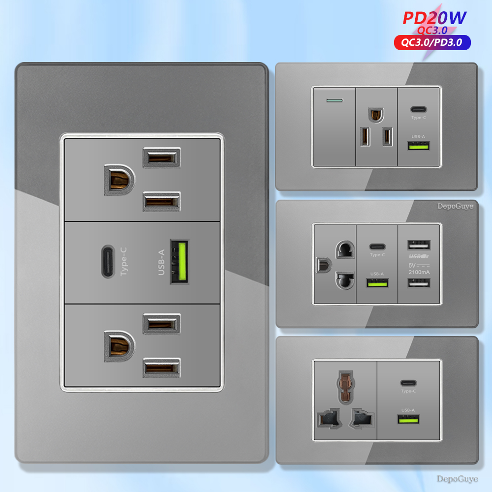 مقبس حائط أمريكي ذكي للشحن الس - مراجعة Smart Home Usb وسعره