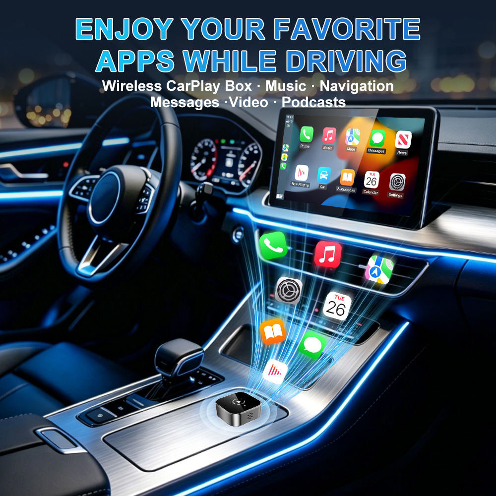 محول كار بلاي وأندرويد أوتو لا - مراجعة Smart Home Usb وسعره