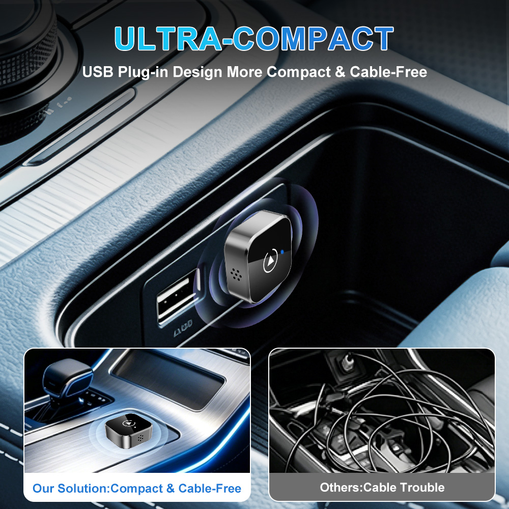 محول كار بلاي وأندرويد أوتو لا - مراجعة Smart Home Usb وسعره