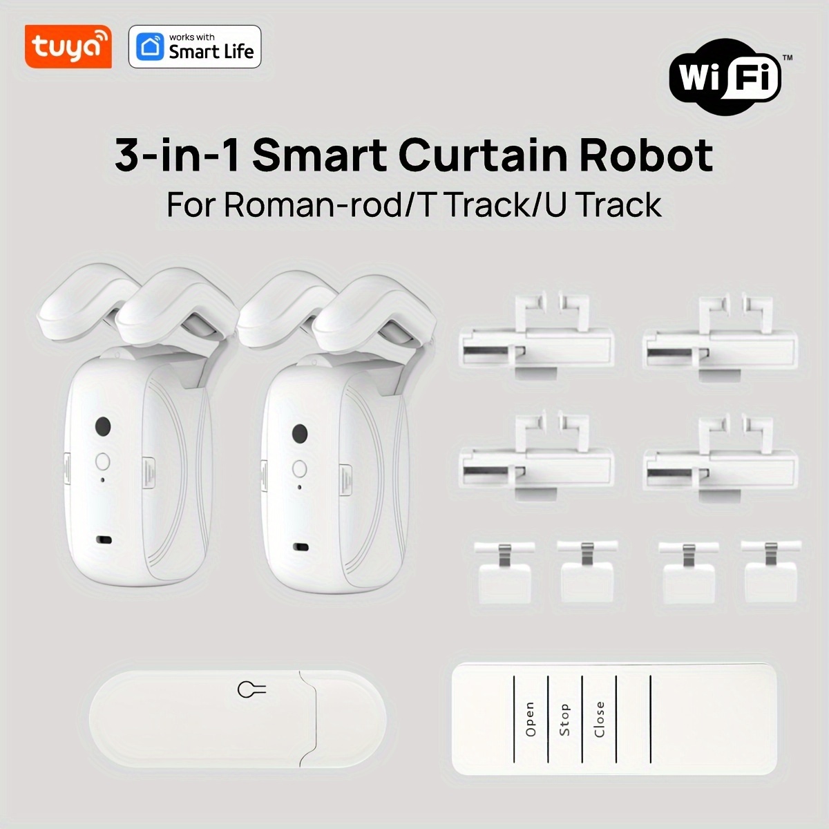 روبوت ستائر ذكي من تويا يعمل ب - مراجعة Smart Home Full System وسعره