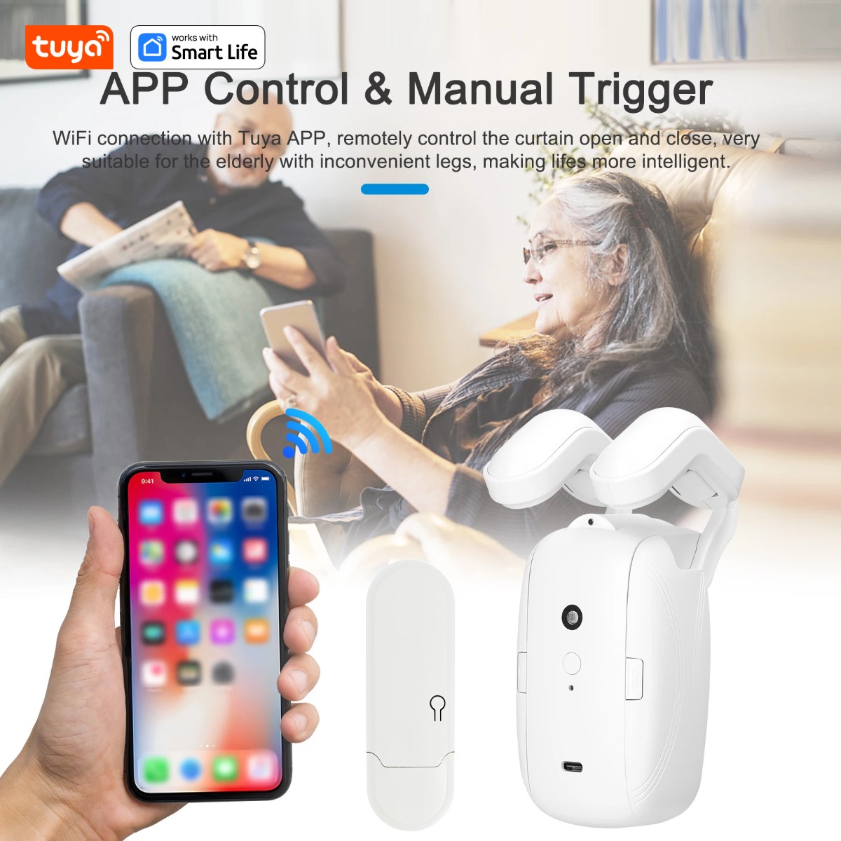 روبوت ستائر ذكي من تويا يعمل ب - مراجعة Smart Home Full System وسعره