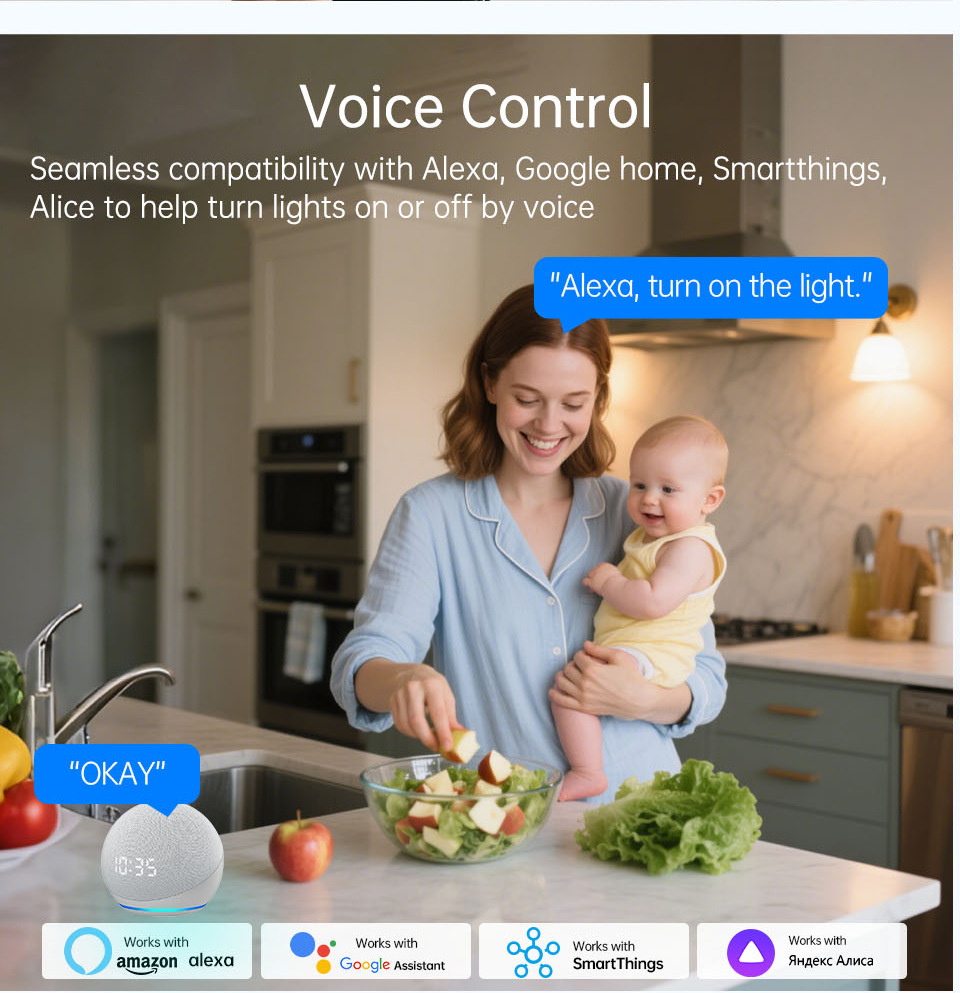 مفتاح إضاءة ذكي لاسلكي يعمل با - مراجعة Smart Home Full System وسعره