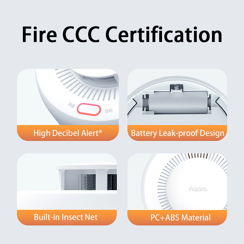 جديد Aqara كاشف الدخان زيجبي ا - مراجعة Smart Smoke Detector وسعره