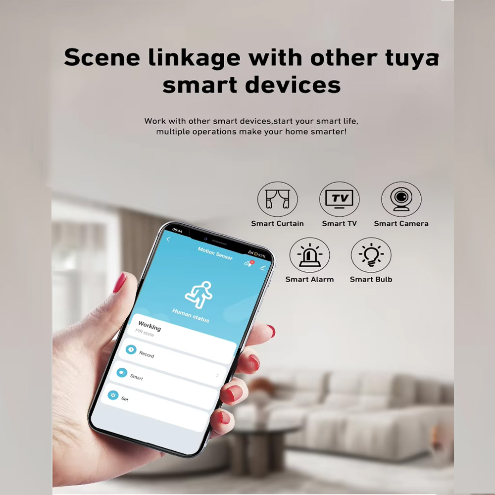 مستشعر حركة ذكي بتقنية PIR وWi - مراجعة Smart Home Sistem وسعره