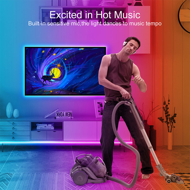 شريط إضاءة LED ذكي RGB من STTL - مراجعة Smart Home Usb وسعره
