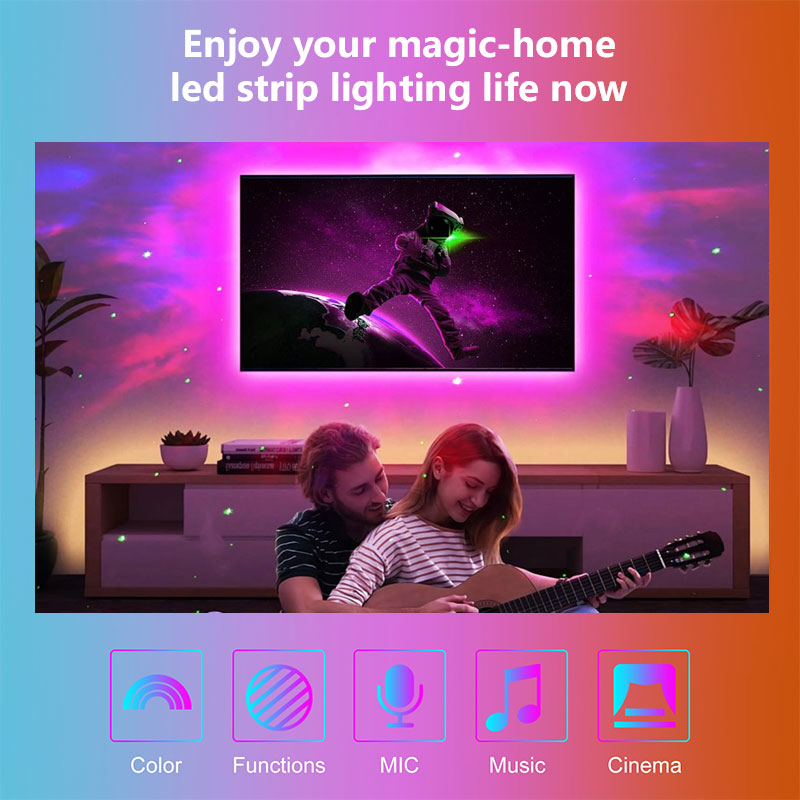 شريط إضاءة LED ذكي RGB من STTL - مراجعة Smart Home Usb وسعره