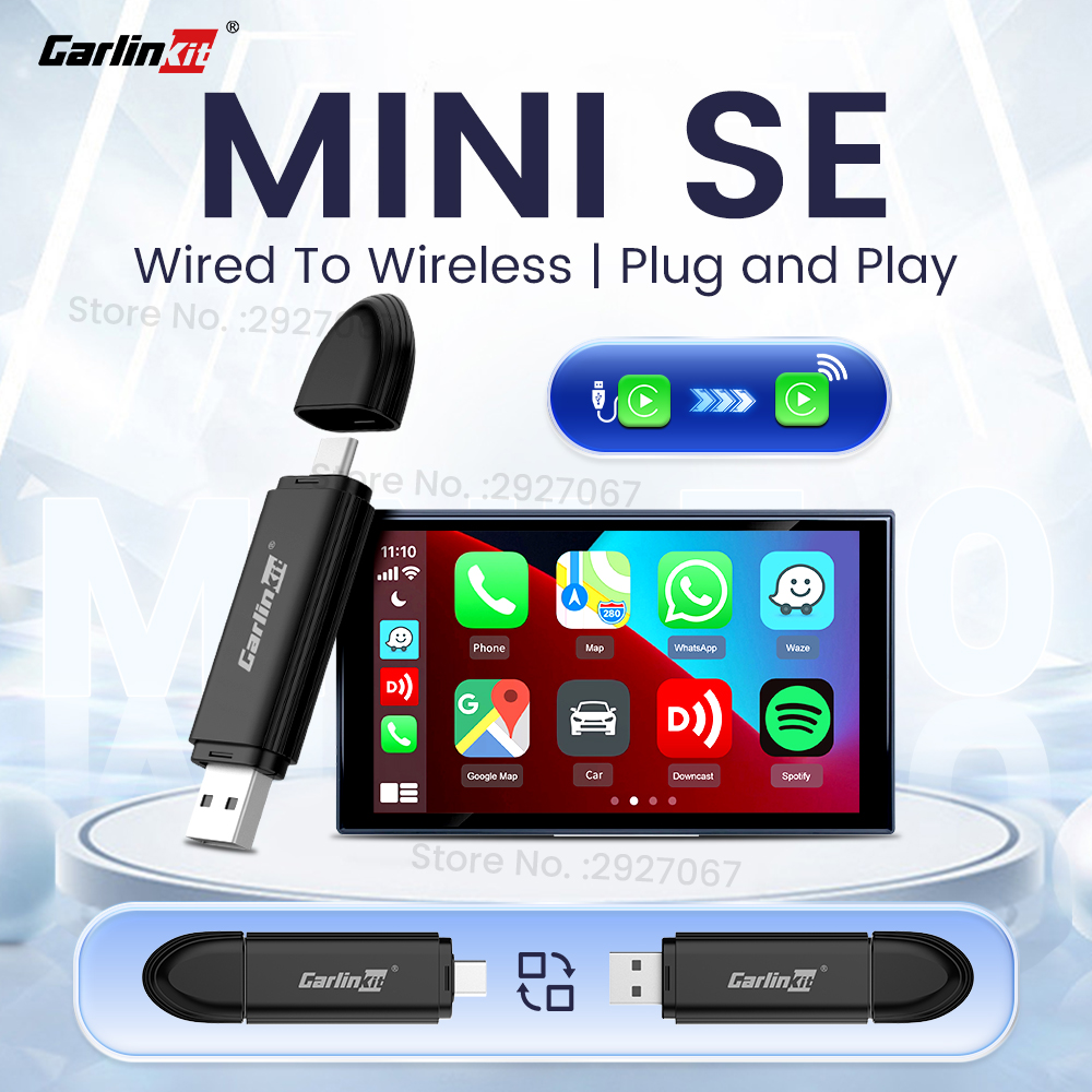 CarlinKit MINI 5.0 Pro اللاسلك - مراجعة Smart Home Usb وسعره