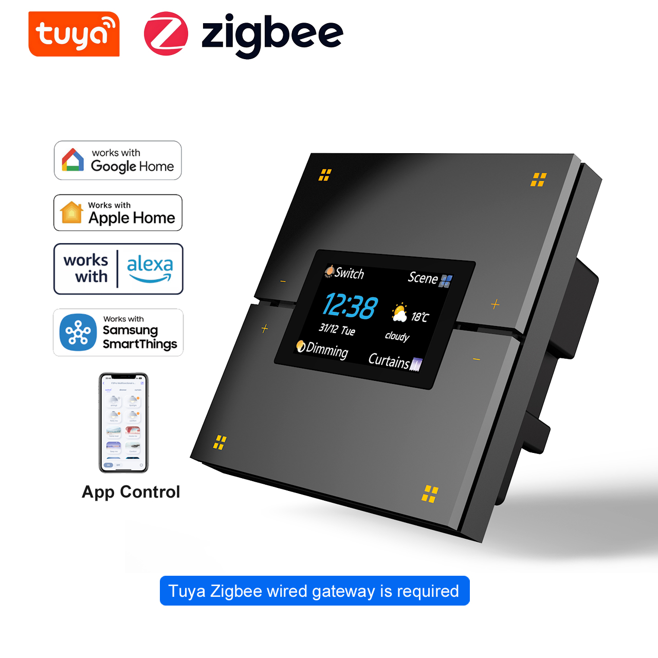 مفتاح إضاءة ذكي M9 Pro بـ 8 أز - مراجعة Smart Home Sistem وسعره