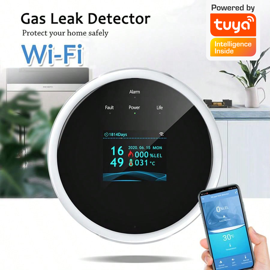 جهاز استشعار إنذار الغاز بتقني - مراجعة Smart Home Full System وسعره