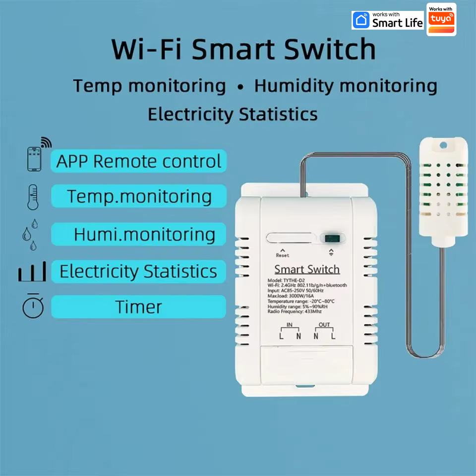 مفتاح ترموستات واي فاي 16 أمبي - مراجعة Smart Energy Monitor وسعره
