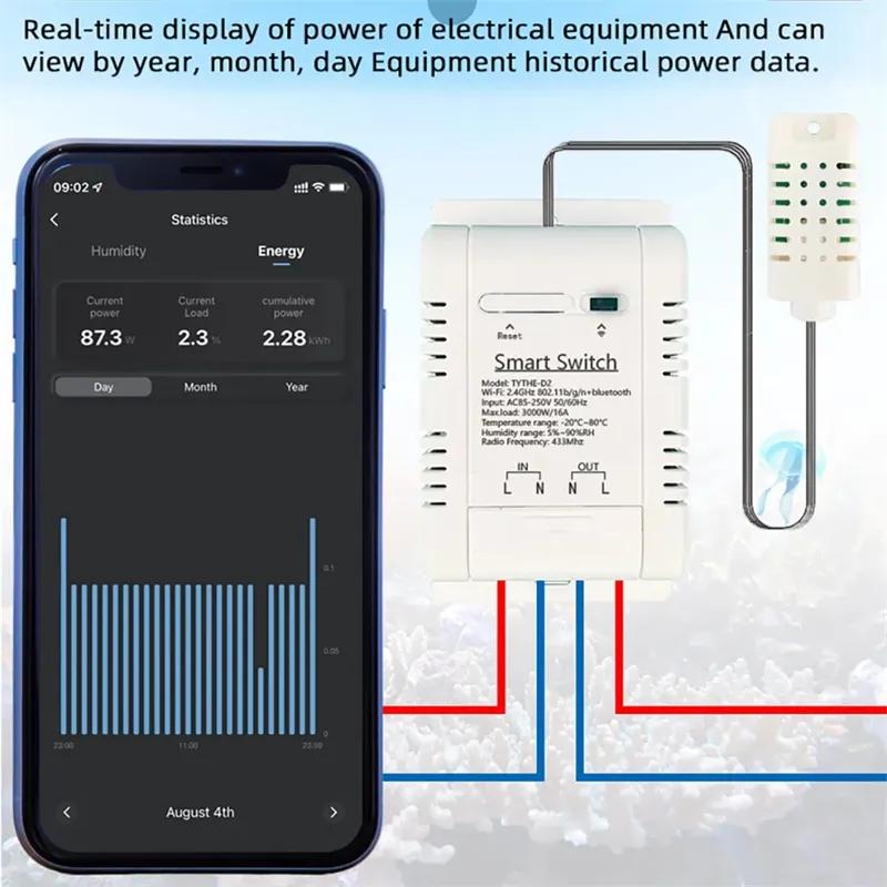 مفتاح ترموستات واي فاي 16 أمبي - مراجعة Smart Energy Monitor وسعره