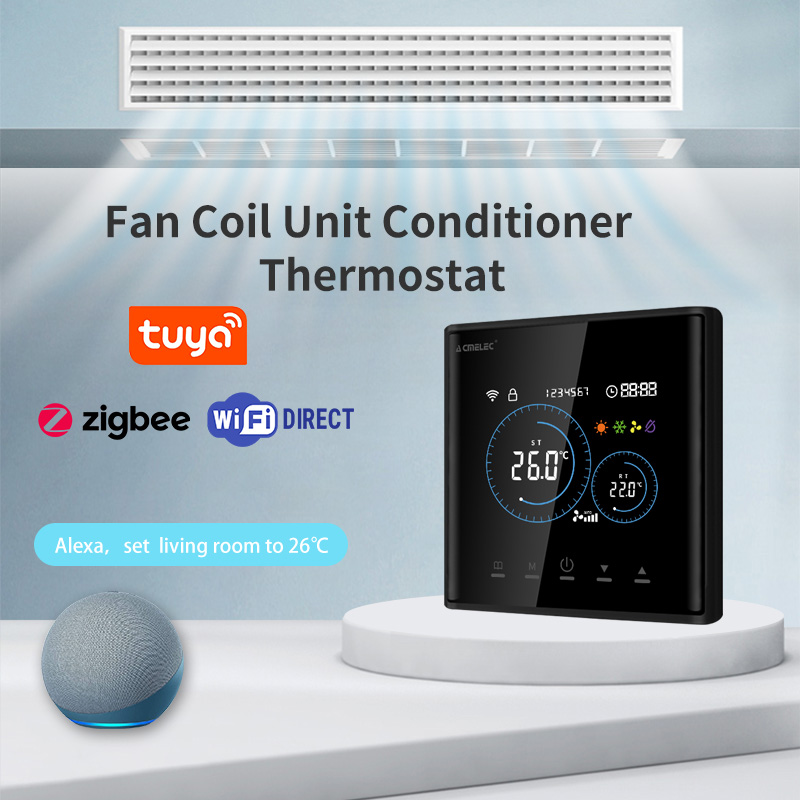 ثيرموستات ذكي للمروحة والملف ا - مراجعة Smart Home Full System وسعره