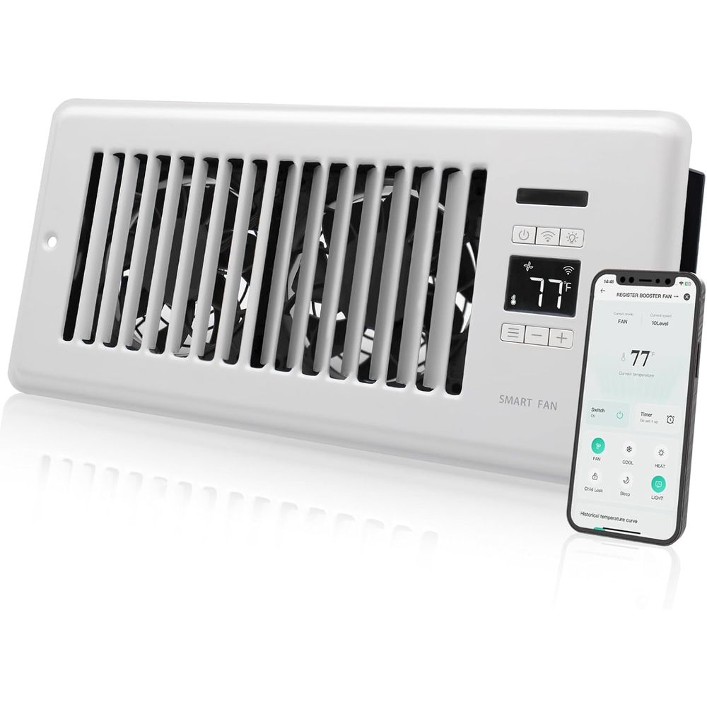 مروحة تهوية فائقة الهدوء لفتحا - مراجعة Wifi Thermostat وسعره