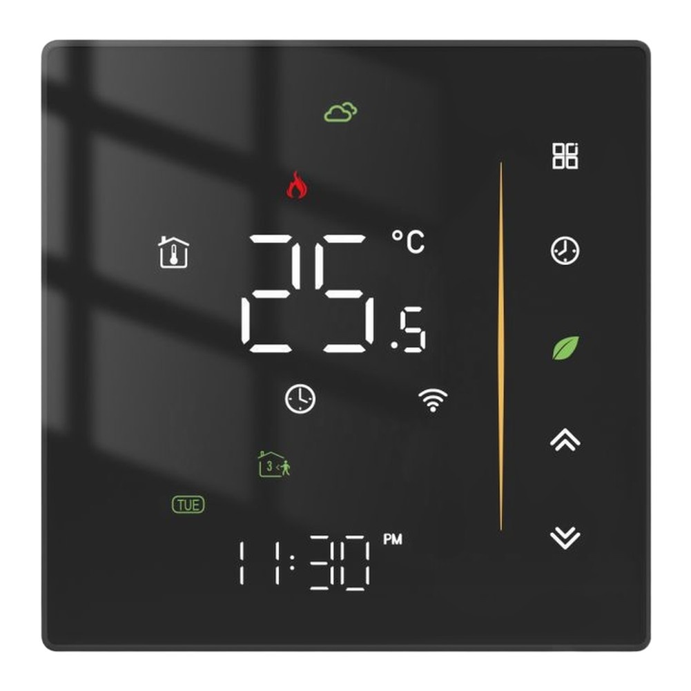 لحلول التدفئة الذكية للأرضيات: - مراجعة Wifi Thermostat وسعره