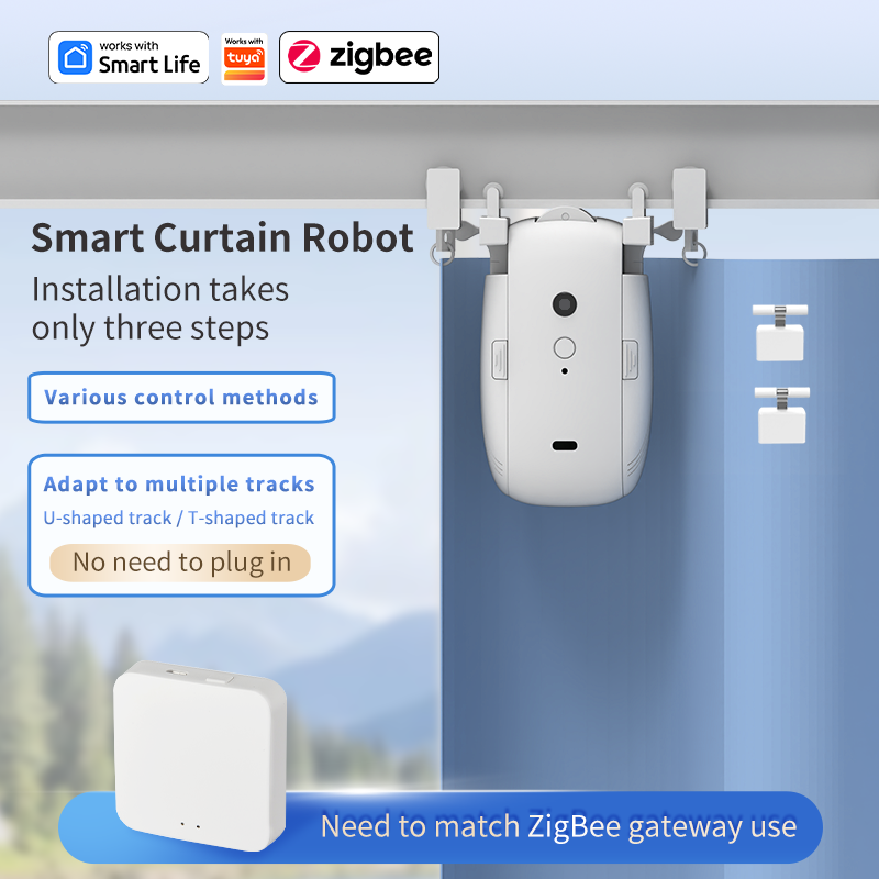 زيجبي الذكية الستار سائق روبوت - مراجعة Smart Home Switch وسعره