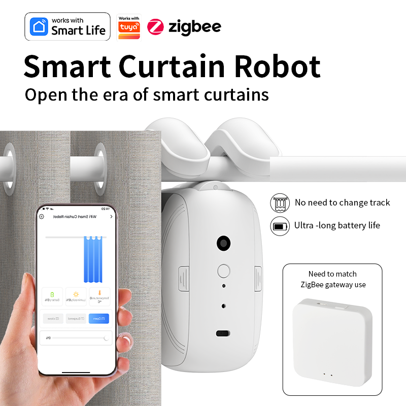 زيجبي الذكية الستار سائق روبوت - مراجعة Smart Home Switch وسعره