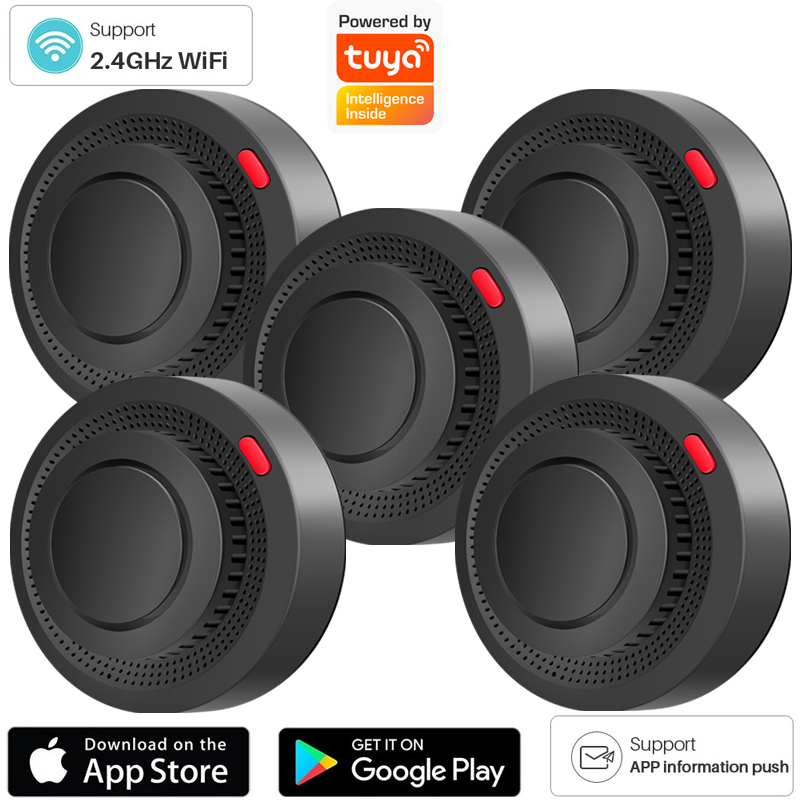 جهاز استشعار لاسلكي للكشف عن ا - مراجعة Smart Smoke Detector وسعره