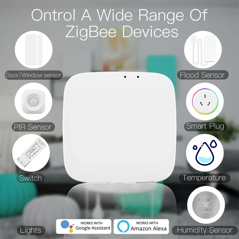 Tuya ZigBee 3.0 Smart Gateway  - مراجعة Smart Home Sistem وسعره