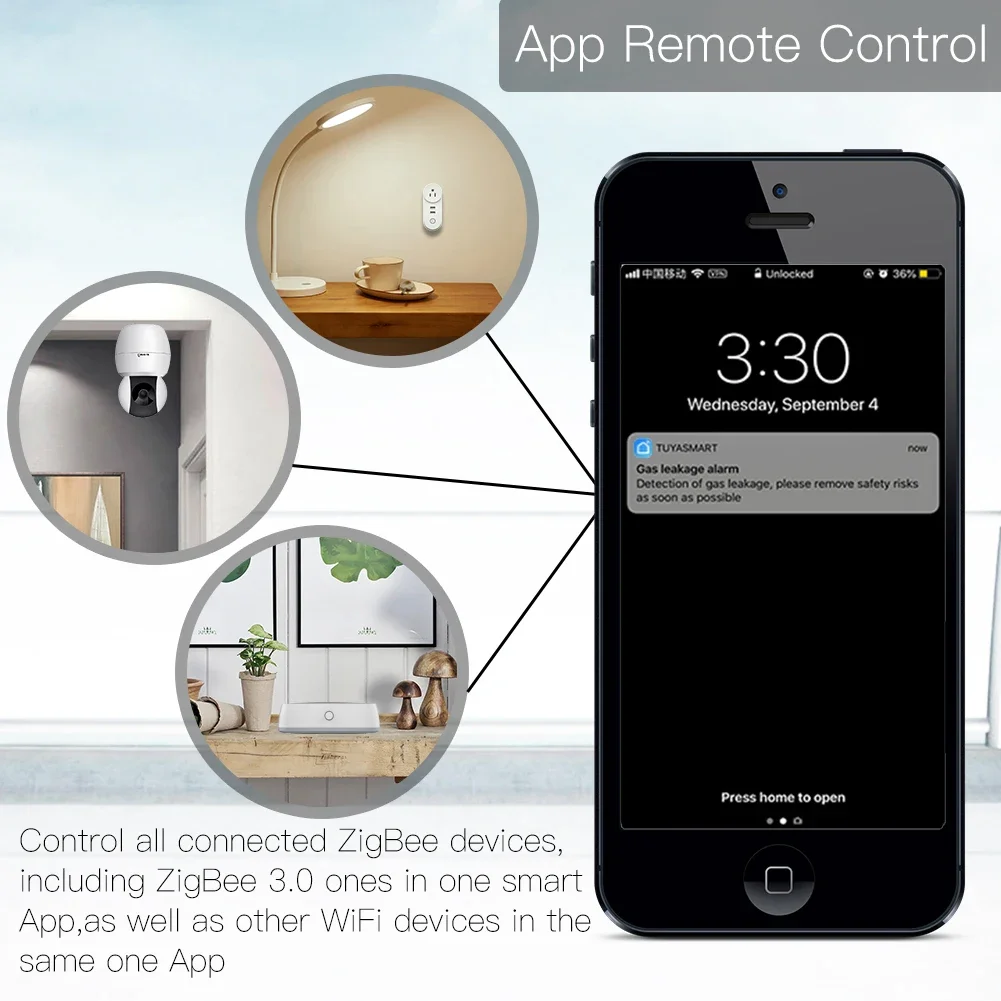 Tuya ZigBee 3.0 Smart Gateway  - مراجعة Smart Home Sistem وسعره