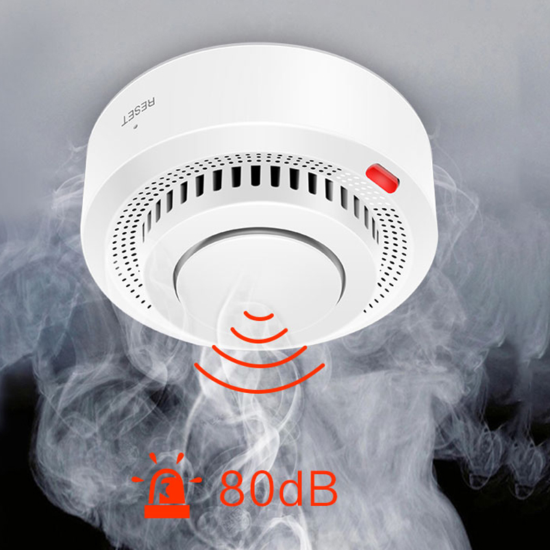 جهاز استشعار الدخان واي فاي/زي - مراجعة Smart Smoke Detector وسعره
